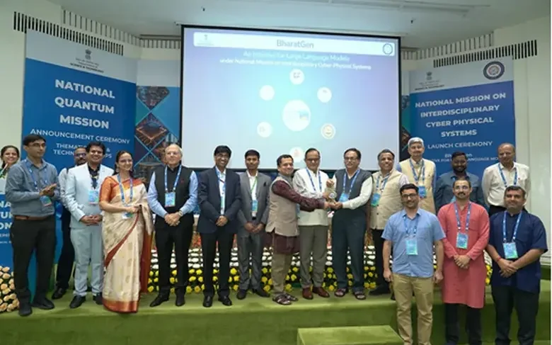 Guests at the launch of BharatGen in New Delhi, September 2024