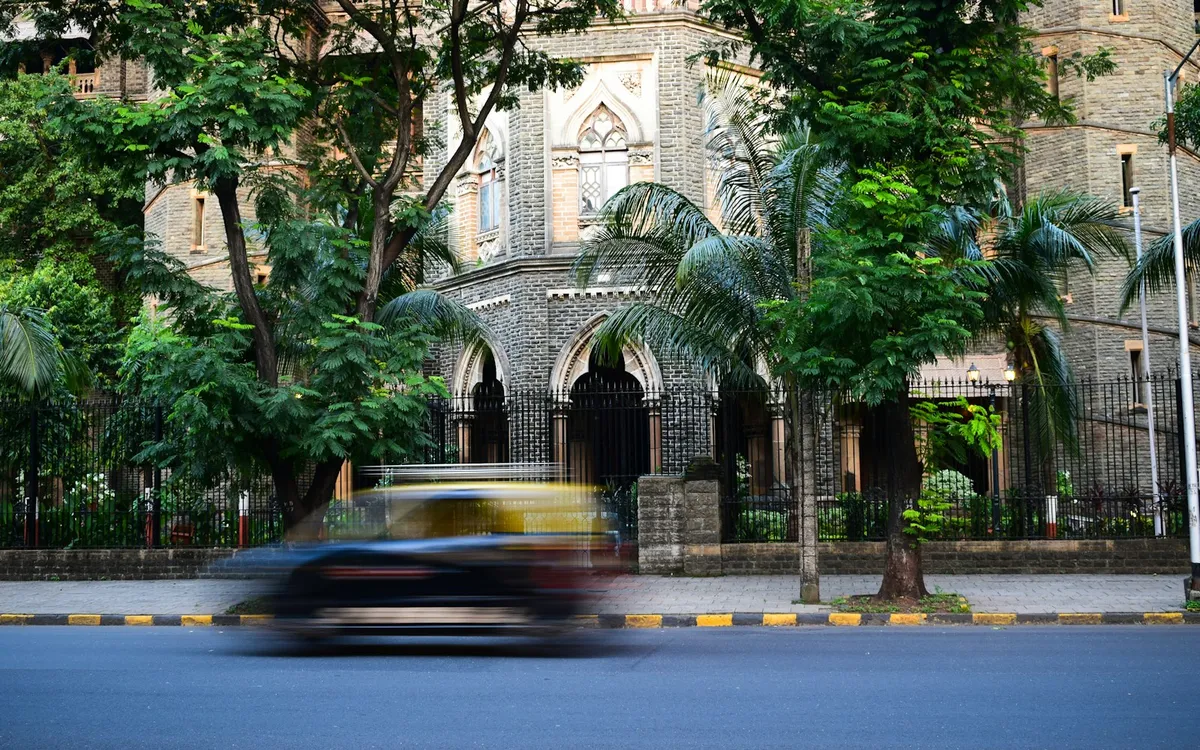 A heritage court building in Mumbai