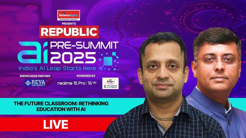 AI Pre-Summit 2025 Rethinking Education with AI Ganesh Ramakrishnan & Swaminathan