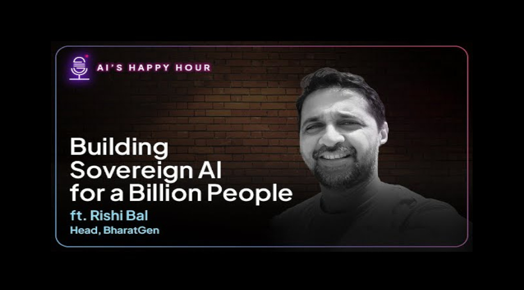 Beyond Hype: BharatGen Sovereign AI Factory India Rishi Bal Three Pillars