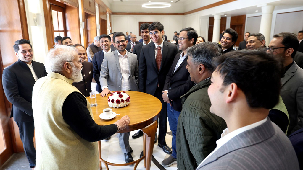 PM Narendra Modi Hosts AI Roundtable with Indian Startups