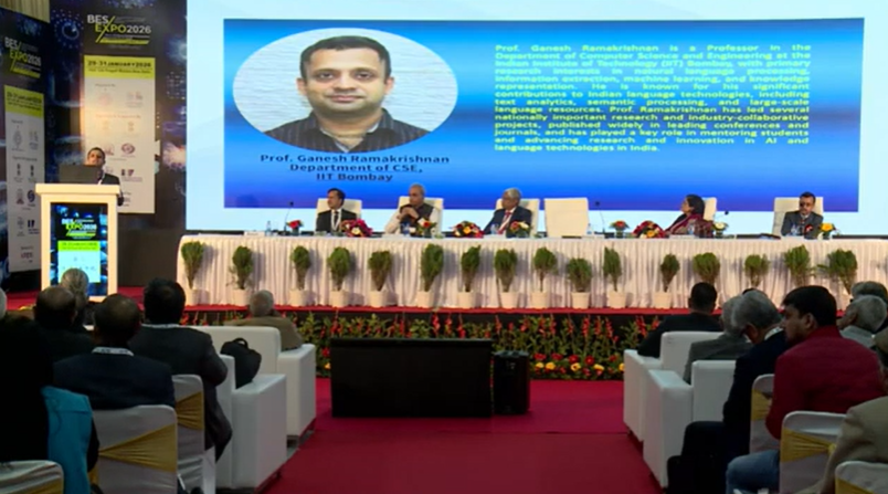 Prof. Ganesh Ramakrishnan’s Message at BES EXPO 2026
