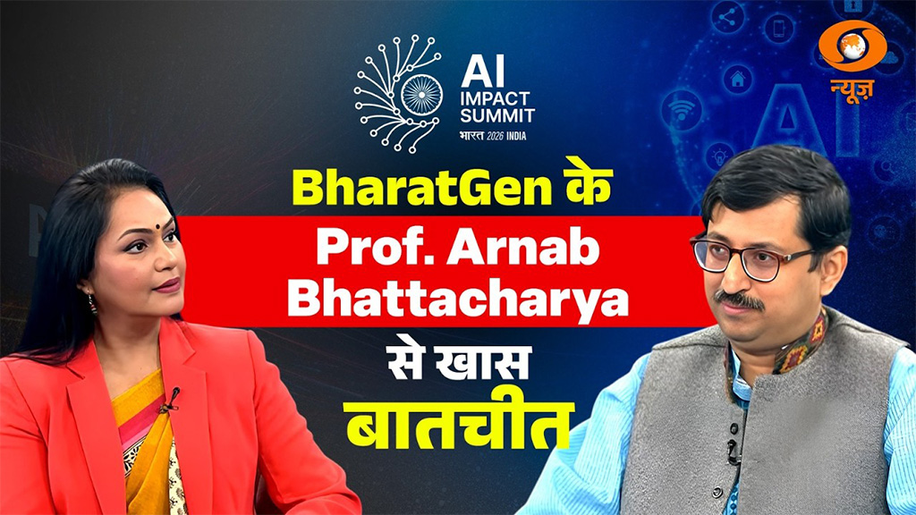 BharatGen Sovereign Multilingual AI India initiative gains momentum as Prof. Arnab Bhattacharya explains on DD News how India is building an indigenous, multilingual large language model rooted in Indian languages, legal systems and cultural knowledge.